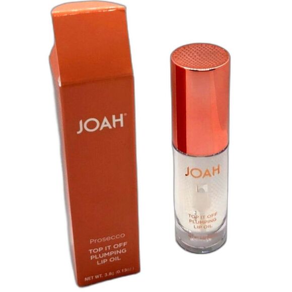 JOAH - Top It Off Plumping Lip Oil - Prosecco - Drinks On Me Collection -  NIB - Picture 1 of 7
